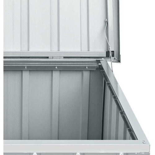  Vrtna kutija za pohranu siva 129 x 67 x 65 cm Slike