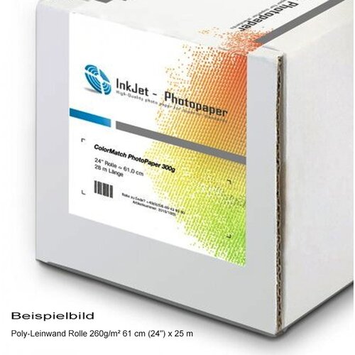  ColorMatch 61 cm x 25 m, Poly- Leinwand 260g/m&sup2;, 100% Polyester Cijene