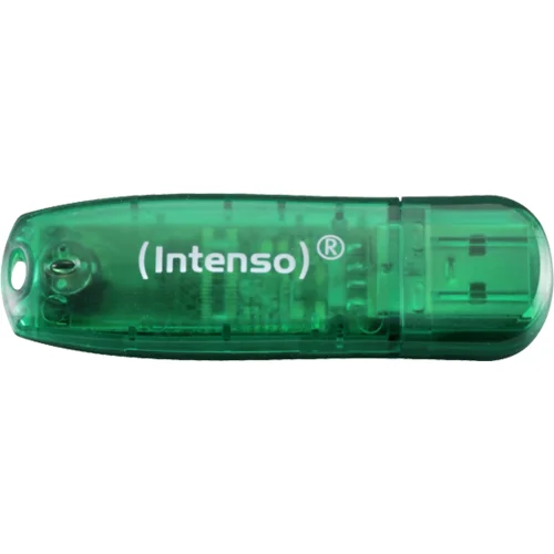 Intenso 8GB Rainbow Line USB 2.0 spominski ključek - Zelen 3502460