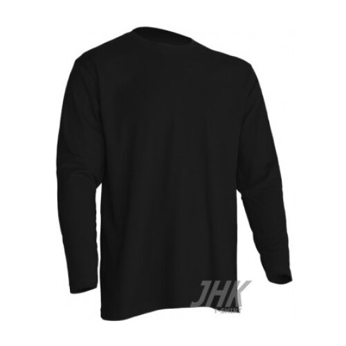 JHK Mu&amp;scaron;ka t-shirt majica dugi rukav crna veličina xl ( tsra150lsbkxl ) Slike