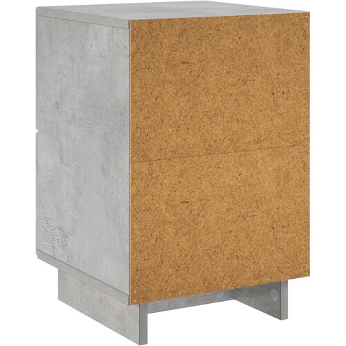  Noćni ormar 2 kom. Betonska siva 33,5 x 34,5 x 50 cm Slike