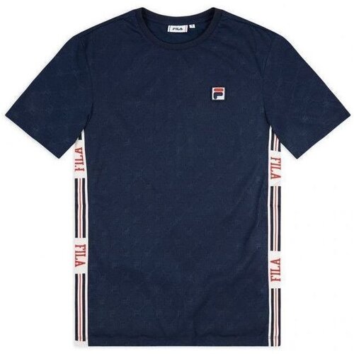Fila Majice &amp;amp; Polo majice NARIMAN AOP Modra Slike