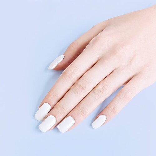 OHORA Gel Nail Sticker N Clean White nalepke za nohte odtenek NB-048 1 kos Slike