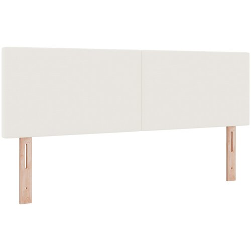VidaXL Vzglavnik Preprost Dizzajn Krem 140 cm Iz Bombažnega Blaga, (22049308) Slike