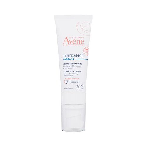 Avene Tolerance Hydra-10 Hydrating Cream dnevna krema za lice za suhu kožu 40 ml za žene Slike