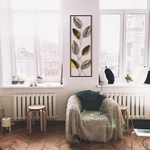 Atelier Del Sofa zidna dekoracija Della, 90x32 cm, &amp;Scaron;arena Slike