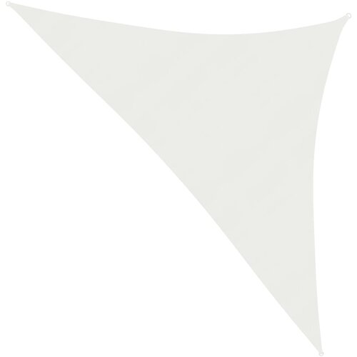 vidaXL Senčno jadro 160 g/m² belo 3x3x4,2 m HDPE Cene