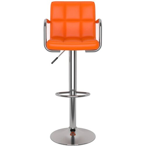  Barski stolci od umjetne kože 2 kom narančasti Narančasta Slike