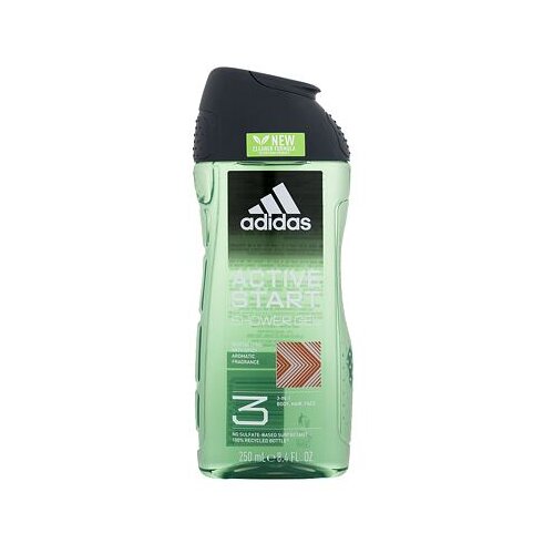 Adidas Active Start Shower Gel 3-In-1 gel za prhanje 250 ml za moške Cene