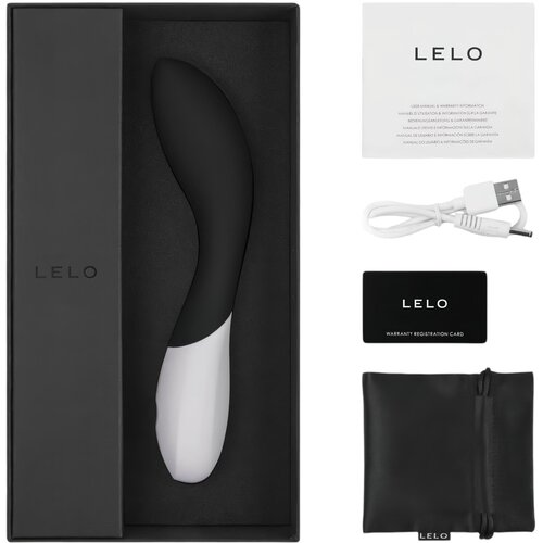 Lelo Vibrator Mona Wave, črn Slike