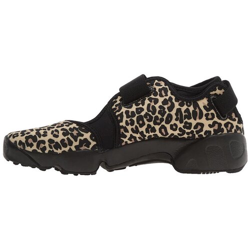 Nike Modne superge Baskets air rift leopard textile respirant Črna Slike