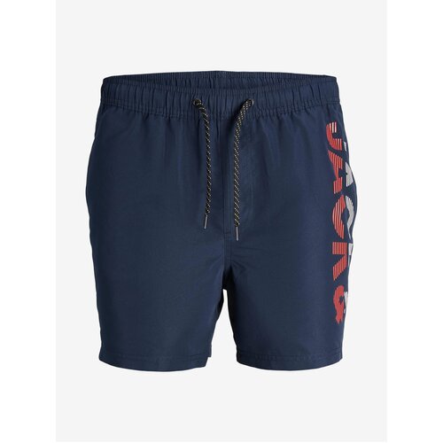 Jack &amp;amp; Jones Dark blue mens swimwear Fiji - Men Slike