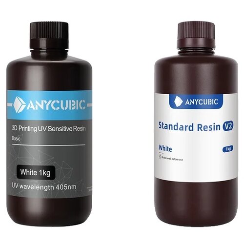 Anycubic UV smola, hitro strjevanje, 405nm valovna dolžina, združljivost s Photon Mono X, bela-1KG, (5000157596) Cene