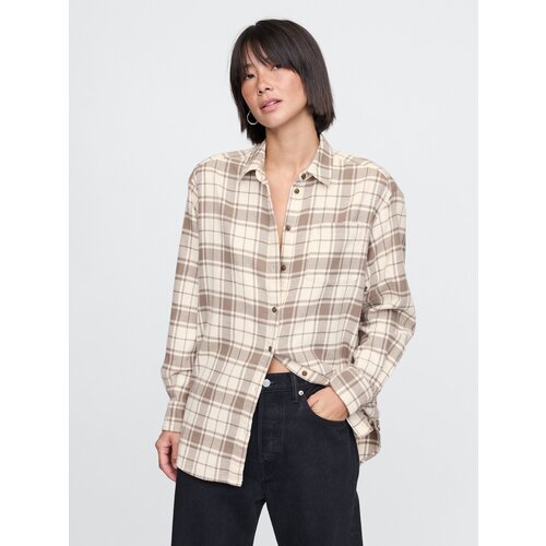 GAP Oversize flannel shirt Big Shirt - Women's Cene