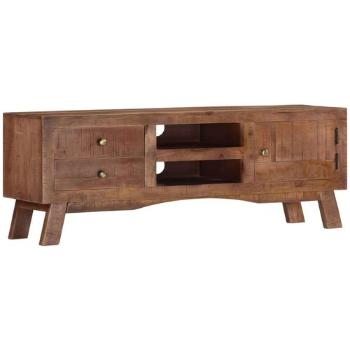 TV omarica 110x30x40 cm robusten mangov les, (20730589) Slike