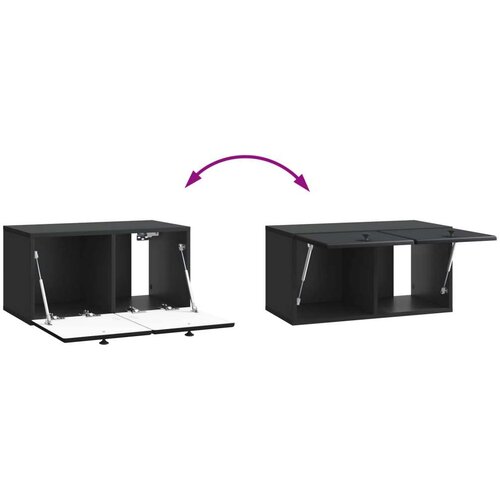  ormar za zid Zidne Crna 59 5 x 31 x 30 cm Konstruirano drvo Slike