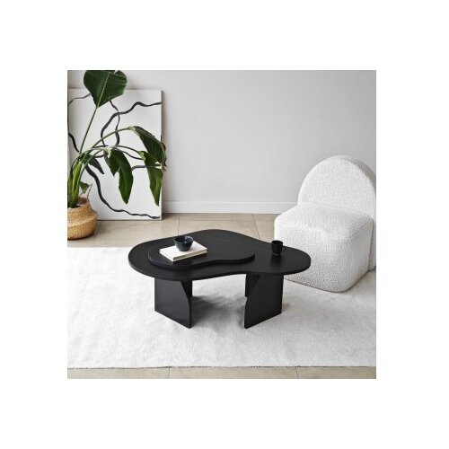 Hanah home Club sto Melted, 105x35x65 cm, Crni Slike