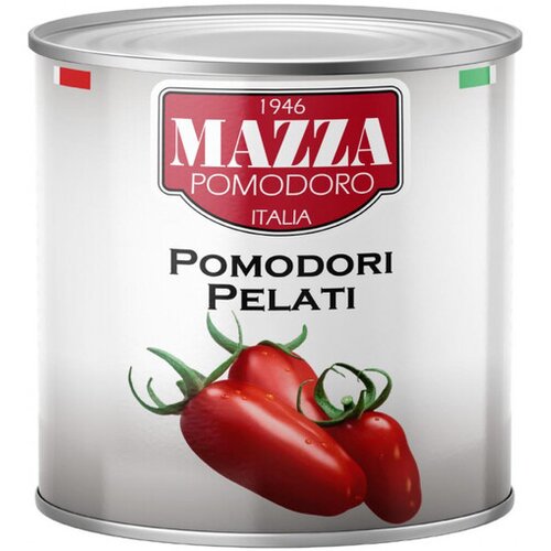 Mazza paradajz pelat u konzervi 2,5kg Slike