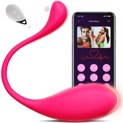 SuperLove Secret Buddy Vibrating Egg Pink Slike