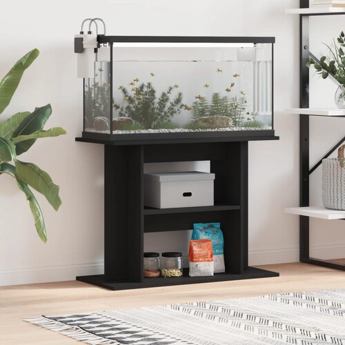 vidaXL Stalak za akvarij crni 80 x 35 x 60 cm od konstruiranog drva Cijene