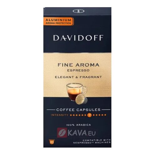 Davidoff Fine Aroma aluminijske kapsule za Nespresso, 10 kom Cijene