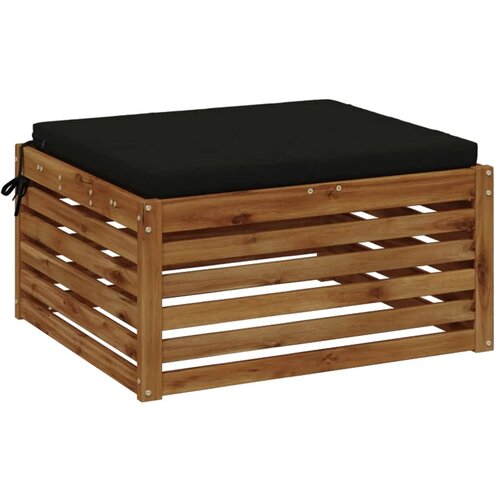  Jastučić za sjedalo od 1 dijela SOEST 100% poliester Crna - Crna (melange) 60 x 60 x 5 cm 1 Slike