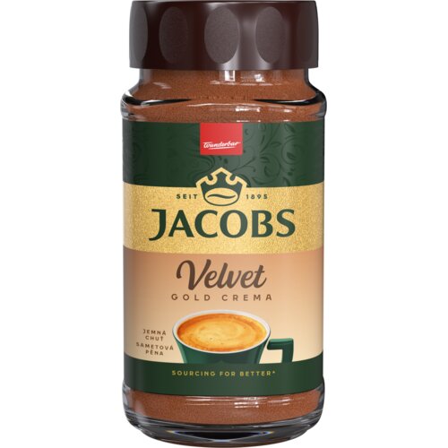 Jacobs Instant kafa velvet gold crema 180g Slike