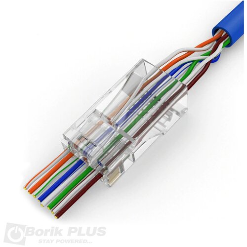 BPC Konektor RJ45 CAT5e za UTP sa punim presekom Slike