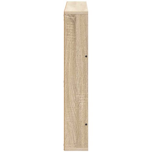  Polica za časopise s policom 2 pcs Sonoma hrast 80 x 12 x 70 cm Slike