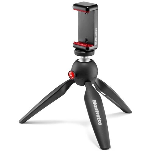 Manfrotto Tripod MKPIXICLMII-BK Mini clamp MII BK W/phone Slike