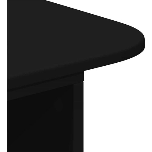  Konzolna stolica Crna 93 x 40 x 75 cm Konstruirano drvo Slike