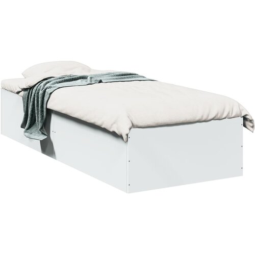  Okvir za krevet bijeli 90x190 cm konstruirano drvo Slike