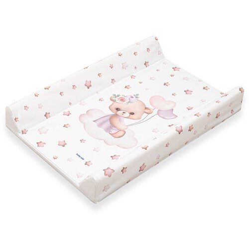 Baby Mix Podloga za previjanje medo stars pink Slike