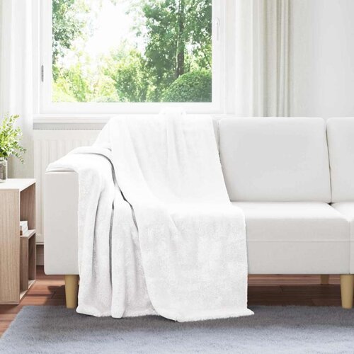  Odeja Bela 130 x 150 cm Flis, (5000288156) Cene