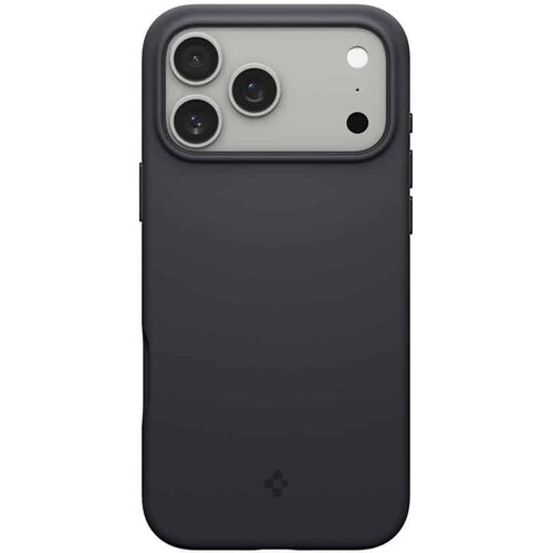 Spigen Silicone Fit MagSafe ovitek za iPhone 17 Pro ACS10335 - črn Slike