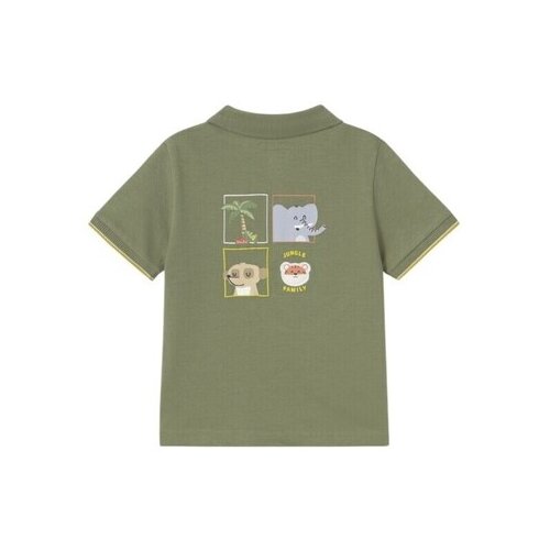 Mayoral polo majica s kratkimi rokavi sage Slike
