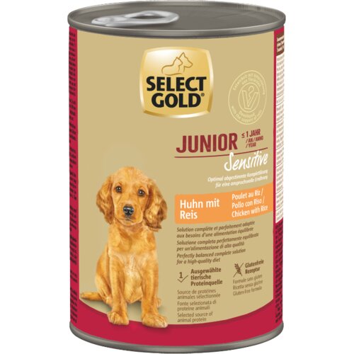 Select Gold Sensitive Junior piletina s rižom 400 g Cijene