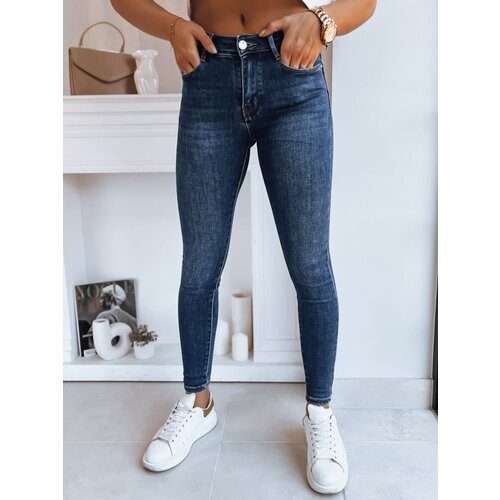 DStreet Spodnie damskie jeansowe DIVETTI ciemnoniebieskie Cijene