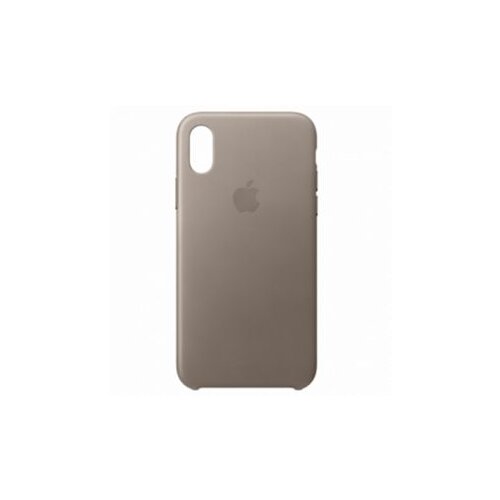 Apple iPhone X Leather Case - Taupe MQT92ZM/A maska za telefon Slike