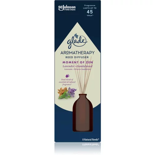 Glade Aromatherapy Moment of Zen aroma difuzer s punjenjem Lavender + Sandalwood 80 ml