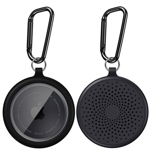INF 2-Pack tpu za&scaron;čitno ohi&scaron;je združljivo z apple airtag z obeskom za ključe black, (5000079763) Cene
