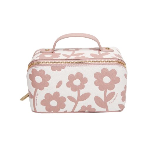 Fancy Metal Goods Ltd Alice Wheeler - Neseser - Floral, Train, Pink, small Slike