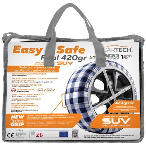CARTECH Čarape za sneg Easy & Safe Real, 420 g, SUV P1, par Cene
