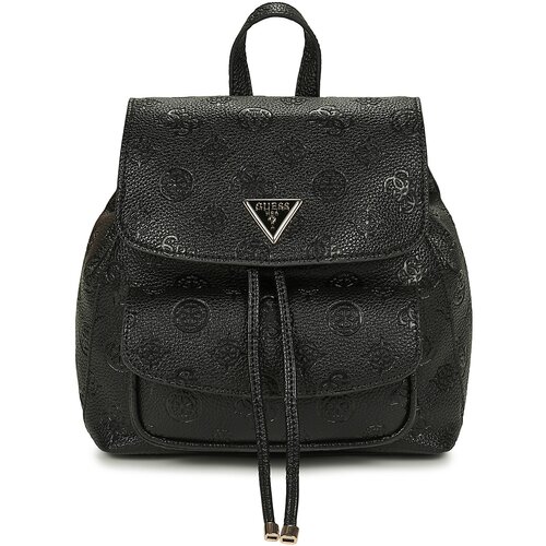 Guess CRESIDA SMALL FLAP BACKPACK Crna Cijene