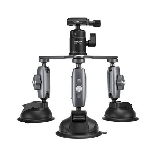 GoPro TELESIN trokraki nosač kamere s vakuumskim ča&amp;scaron;icama Slike