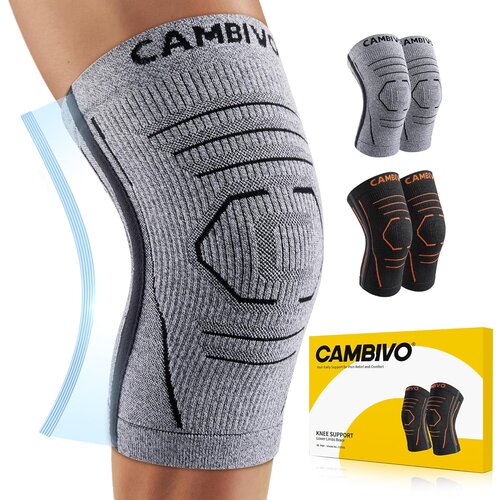 CAMBIVO 2x M opornice za koleno s stranskimi stabilizatorji Cene