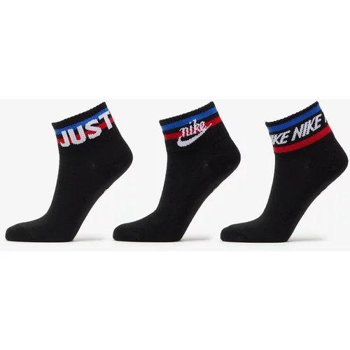 Nike Chaussette Quarter Lotx 3-Pack Socks Black