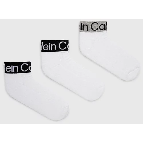 Calvin Klein Čarape za muškarce, boja: bijela