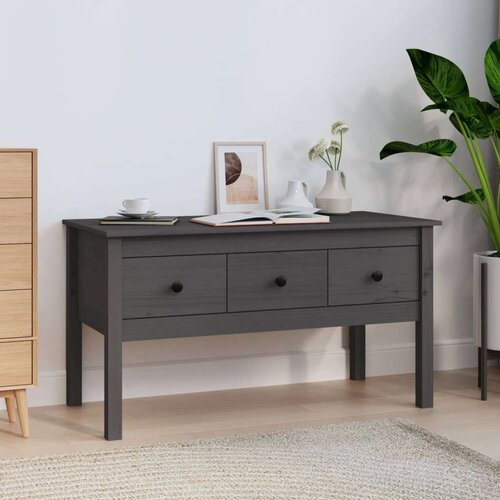  Stolić za kavu sivi 102x49x55 cm od masivne borovine Cijene