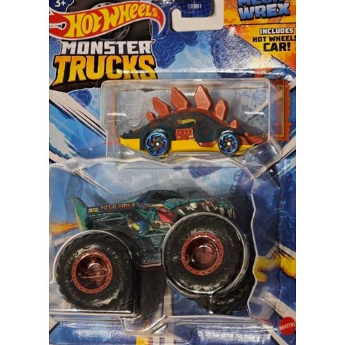  HotWheels Die Cast Monster Trucks 1:64 8sort 14x19cm Cene